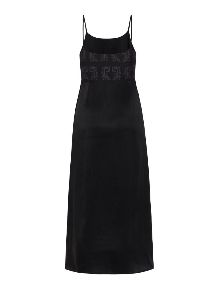 Dual Dragon Silk Slip Dress