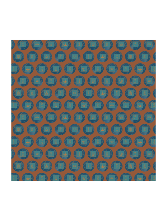 Inscription Silk Scarf