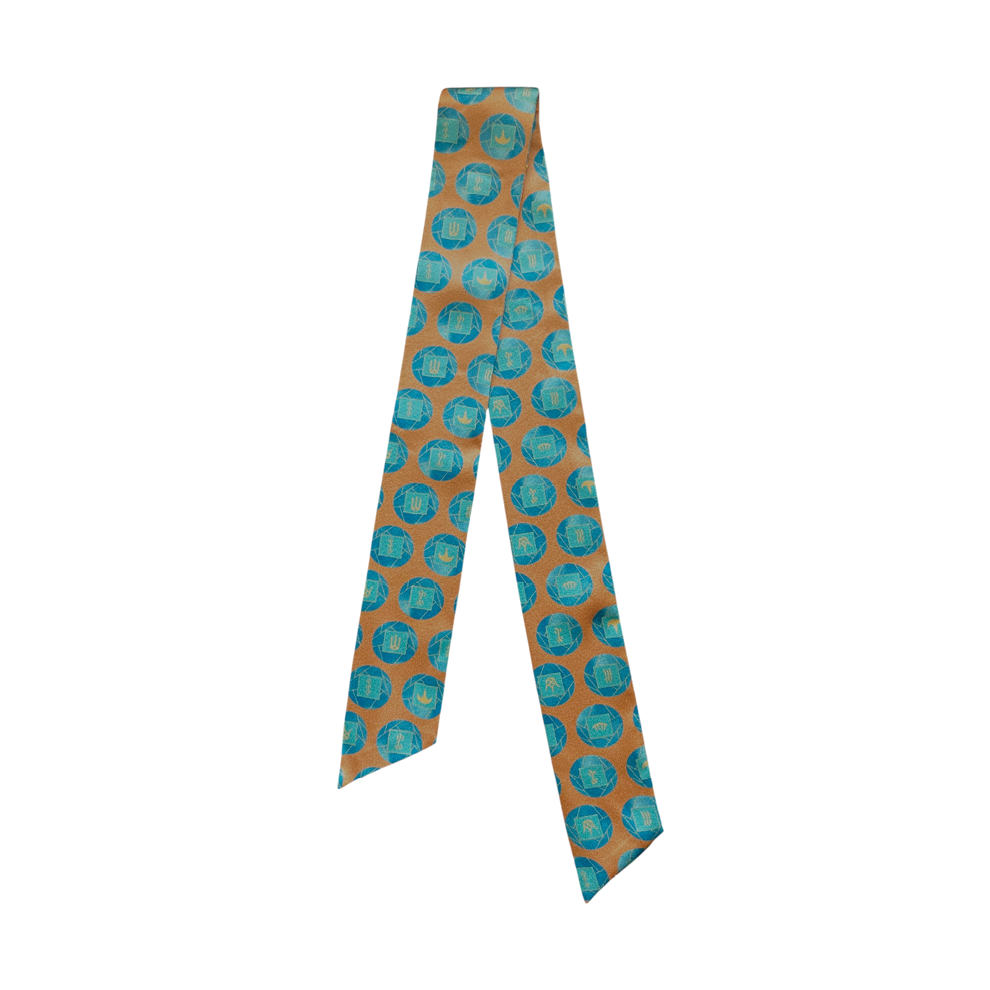 Inscription Silk Twilly