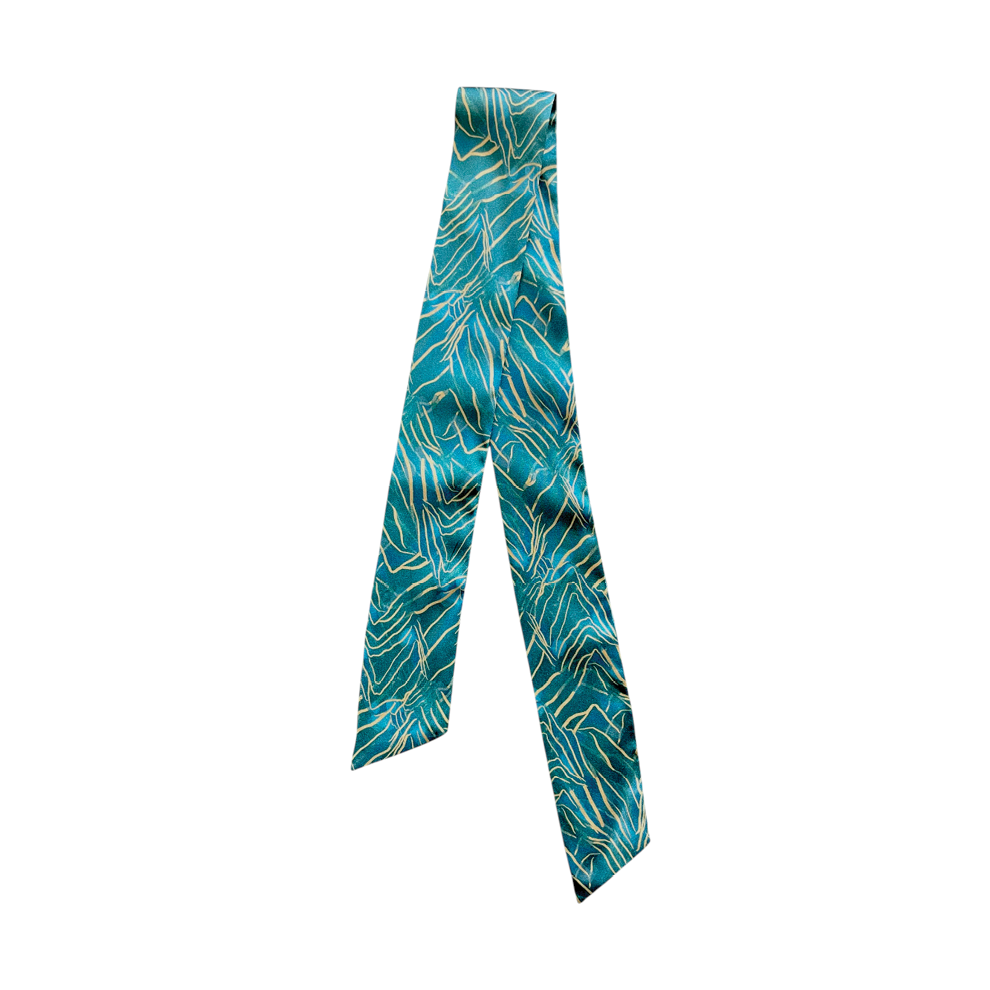 Spring Mountains Silk Twilly