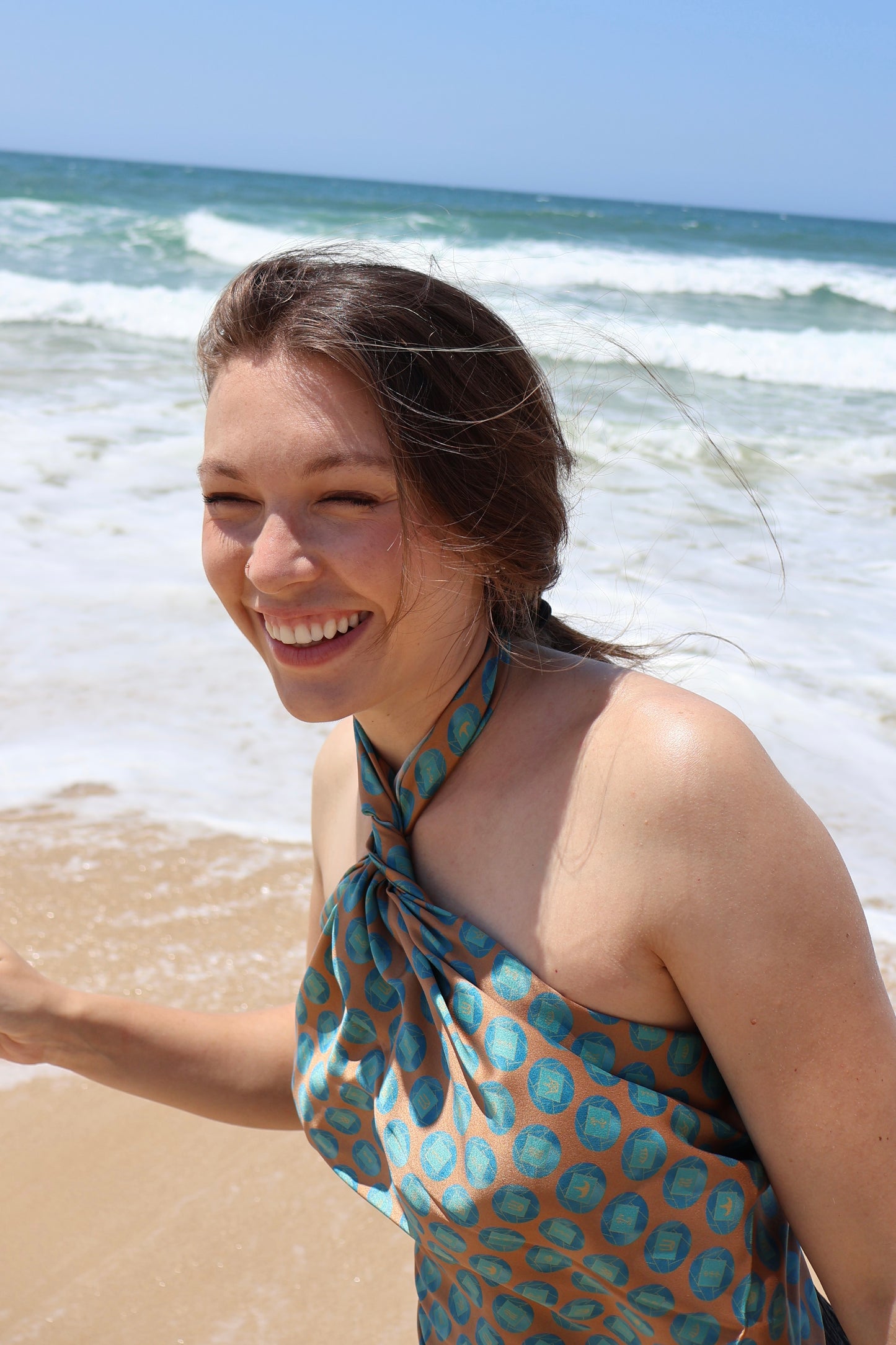 Inscription Silk Scarf