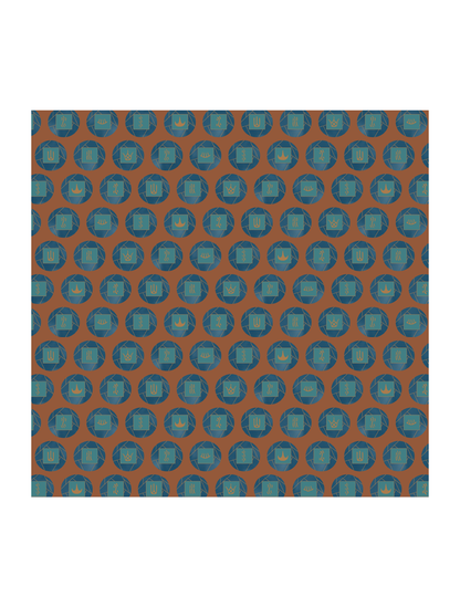 Inscription Silk Scarf