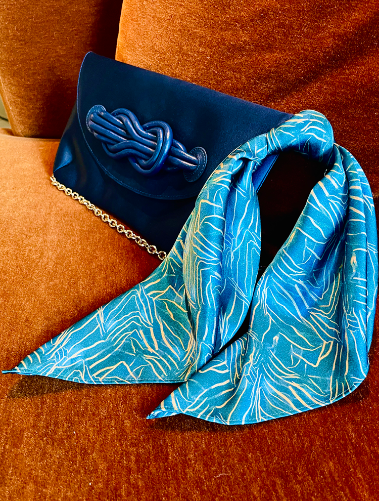 Spring Mountains Silk Scarf