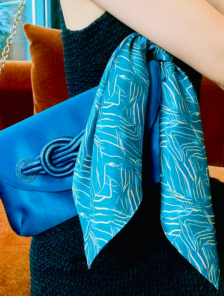 Spring Mountains Silk Scarf