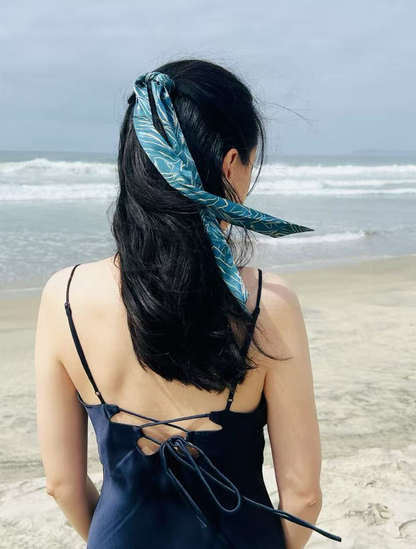 Spring Mountains Silk Twilly